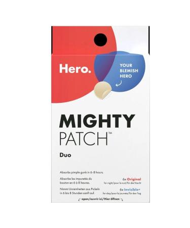 Hero Mighty Patch Duo Anti-Acn 12 Patchs
