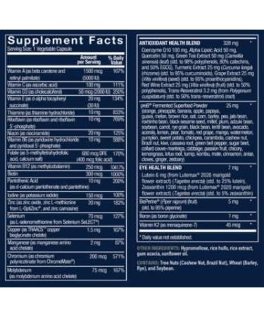 Men's 50+ Bioactive Multivitamin - Supports Stress & Healthy Aging | 60 Vegetarian Capsules - Buy Online on GoSupps.com