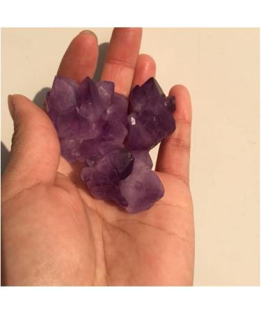 Crystal Natural Rough Amethyst Crystal Gemstone Flower Metaphysical raw Stone for Jewelry Making ERTEYIN - Buy Online on GoSupps.com