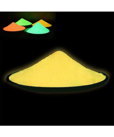 Fluorescent Powder 100g Professional Luminescence Pigments Phosphorescent Paint Photoluminescence Non-Toxic Aluminum Strontium Aluminum Neon Lights Dark Pigment Nights (04)