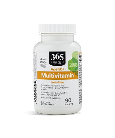 365 by Whole Foods Market Age 50+ Multi Once Daily 90 Count