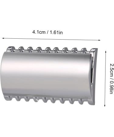 Xiyinli Double Edge Safety Razor - Stainless Steel Open Comb Head for Men | Bart Razor for Home & Hairdresser Use - Buy Online on GoSupps.com