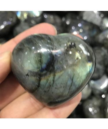 Natural Magic 1pcs Natural Labradorite Handcarved Quartz Crystal Heart Stones Minerals Specimen Decor Gifts ERBDRGAZ (Size : 10-20mm) - Buy Online on GoSupps.com