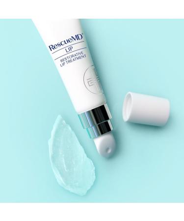 RescueMD Restorative Lip Treatment Peptide-Powered Rejuvenation + Arnica Repair for Healthy Hydrated Lips (12mL) - Buy Online on GoSupps.com