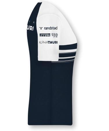 Scuderia AlphaTauri Official Teamline T-Shirt for Women - Large Size | Authentic Merchandise - Buy Online on GoSupps.com