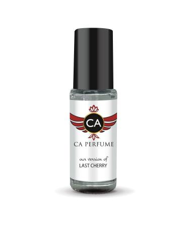 CA Perfume Impression of Tom F Last Cherry For General Usage Replica Fragrance Body Oil Dupes Alcohol-Free Aromatherapy Sample Travel Size Concentrated Long Lasting Attar Roll-On 0.14 Fl Oz/4ml-X1