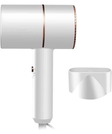 barenx Hammer Hair Dryer Constant Temperature Fast Drying Blow Dryer 3 Gears Hot & Cold Wind for Home Travel US Plug - White - Buy Online on GoSupps.com