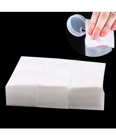 1000pcs Lint Free Nail Wipes & Pump Dispenser Bottle for Acrylic & Gel Nails - Residue-Free Cleaning - Buy Online on GoSupps.com