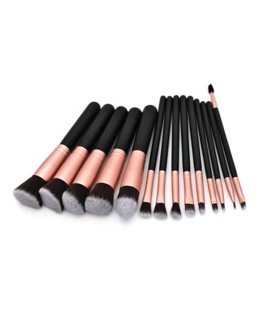 14-Piece Makeup Brush Set - Premium Foundation Tools for Flawless Application | International Shipping - Buy Online on GoSupps.com