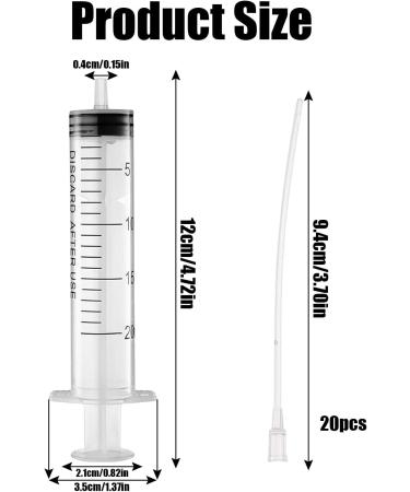 Buy Baby Bird Feeding Syringe - 1 Piece Dispenser with 20 Sterile Hoses for Small Animals Kittens & Puppies - Ideal for Scientific & Industrial Labs - Buy Online on GoSupps.com