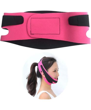 Mask Small V Face Facial Slimming Mask Reducing Double Chin Weight Loss Face Belts Thin Masseter Muscle Chin Strap (Random color) - Buy Online on GoSupps.com