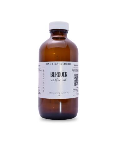 Five Star Elements Burdock Root Castor Oil 8 Ounce REFILL