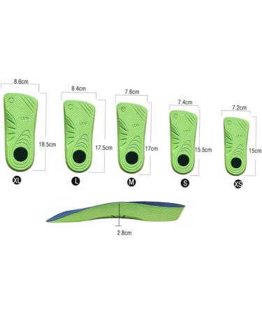 NOLITOY Orthotic Insoles - 2 Pairs of Comfort Shoe Pads for Support & Pain Relief | International Shipping Available - Buy Online on GoSupps.com
