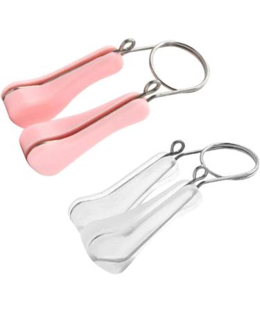 SUPVOX Nose Up Lifting Shaper Clips - Set of 2, Natural Slimmer Nose Straighteners (White Pink) - Buy Online on GoSupps.com
