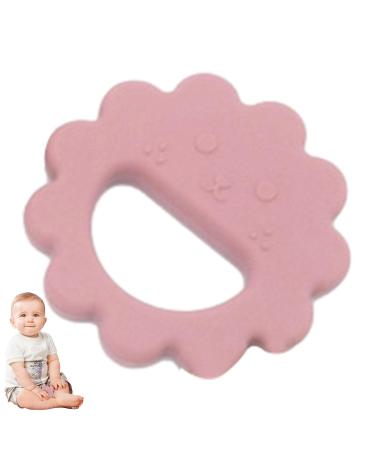 Buy BPA-Free Silicone Baby Bite Rings | Teething Relief Toys for 6-12 Months - Elevate Pink - Buy Online on GoSupps.com