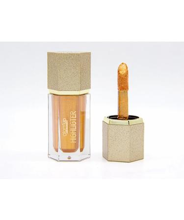 Glam'Up Paris Liquid Highlighter - Light Liquid Highlighter - Beauty Glow Highlight - Waterproof Highlighter for Face or Body - Cream Texture - Long-Lasting - No. 1 - Gold - Buy Online on GoSupps.com