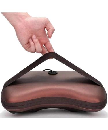 Pokar Shiatsu 3D Massage Pillow with Heat - Electric Neck Shoulder & Back Massager for Home Office & Car - Buy Online on GoSupps.com