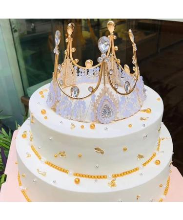 Golden Pearls Edible Cake Decorations - 120g for Birthdays Halloween Thanksgiving & Christmas Desserts - Buy Online on GoSupps.com