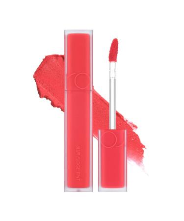 rom&nd BLUR FUDGE TINT | matte lipstick| light weight| cream type| super stay| k-beauty| highly pigment|moisturizing 0.17oz (09 CORAL JUBILEE)