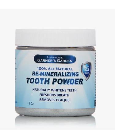 Garner's Garden 100% All Natural Remineralizing Tooth Powder