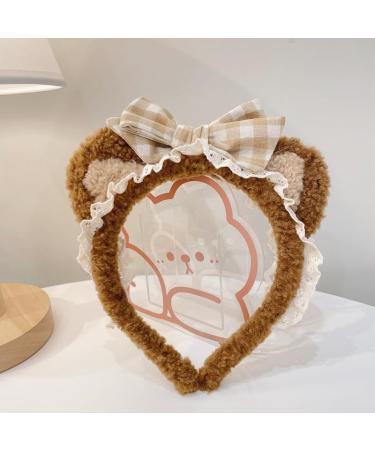 Bear Ears - Bear Ears Headband Brown Bear Ears Brown Ears Headband Bear Accessories Kids Bear Ears Headband Baby bear Ears Headband Adult Brown Bear Animal Ears Headband Kids Kids Ear Headband - Buy Online on GoSupps.com