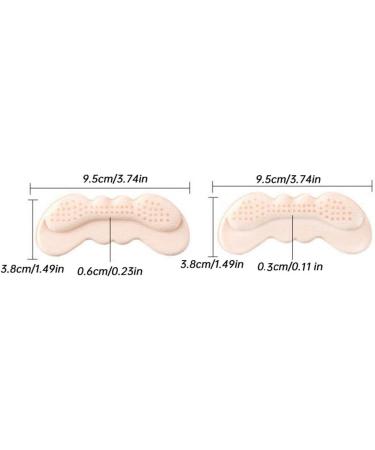Heel Cushion Pads - Comfort Grips for Women's Shoes | Liner Inserts for Improved Fit and Comfort | Prevent Heel Slip and Blister - Buy Online on GoSupps.com