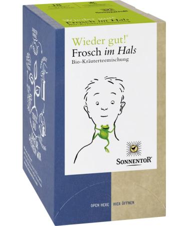 Sonnentor Sonnentor Organic Frog Infusion in Neck (6 x 27g)