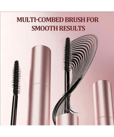 Mascara Black & Brown Duo for Lash Makeup Tubing Mascaras Smudge Proof Long Lasting and Waterproof Non Clumping (2*Black) - Buy Online on GoSupps.com