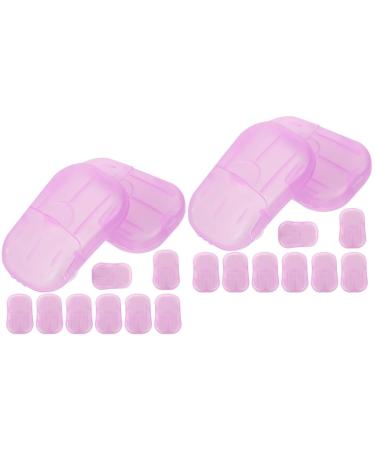 GALPADA Travel Soap Sheets Portable of Dissolvable Soap for Camping Hiking and Outdoor Activities for Hand Washing The Go