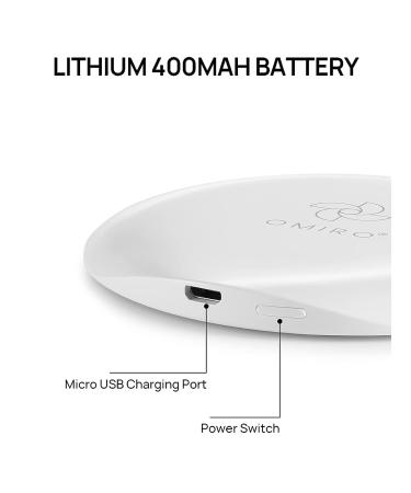 OMIRO Compact LED Makeup Mirror for Travel and Purse - White | Women's Gift for Birthday & Valentines Day - Buy Online on GoSupps.com