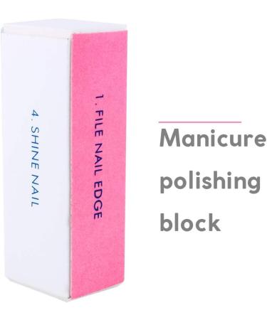 Nail Art Shiner Nail Polishing Block Effective Safe Double Sided Professional Nail Buffer for Effectively Grinds Polishes Nails - Buy Online on GoSupps.com
