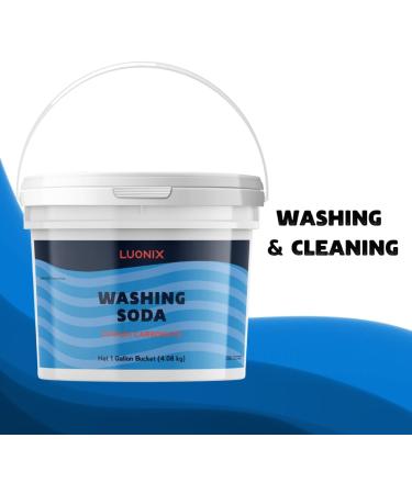 Buy Washing Soda 1 Gallon - Sodium Carbonate Laundry Additive | 144 Ounce Pack for International Shipping - Buy Online on GoSupps.com