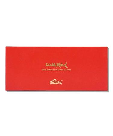 Beautifol Four Seasons Summer 17 Colors Palette - 6.20 oz | Eye/Face Makeup | Pack of 1 - Buy Online on GoSupps.com