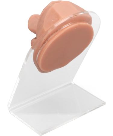 Soft Silicone Tongue Model - Realistic Fake Tongue for Piercing Practice & Jewelry Display - Flexible Human Mouth Shape with Teeth - Buy Online on GoSupps.com