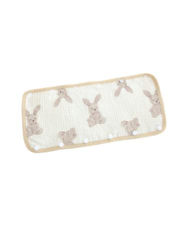 Oushengsi baby stroller protective bibs spitting towels with several patterns for baby strollers sucking towel for mom belt absorbent belching approx. 18x38cm/7x15-inch 13#