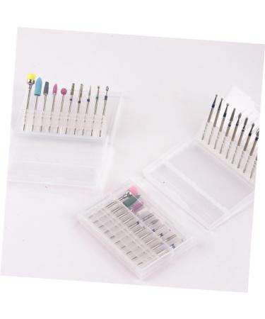 Healeved 3 Sets Nail Polisher Nail Head Accessory Pet Nail Manicure Tools Nail Gel Kit Nail Builder Gel Kit Electronics Kit Diamond Boxed Electronic Kit Alloy Tungsten Steel - Buy Online on GoSupps.com