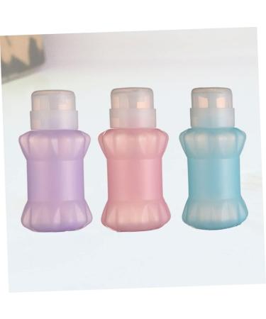 PACKOVE 3pi ces Bouteille De Dissolvant Pour Ongles Verrouillable Plastique Bouteille De Dissolvant Pour Ongles Avec Syst me De Verrouillage - Buy Online on GoSupps.com
