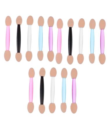 FOMIYES 750 pcs 5 boxes Shadow Eye Double-end Eyeshadow Sponge Double-ended Brush Sided Tool Disposable