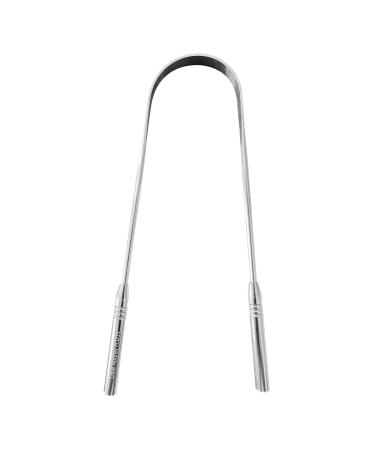 Tongue Scraper for Adults | Professional Flexible Metal Tongue Brush for Oral Care | Stainless Steel Tongue Cleaner Help Fight Bad Breath