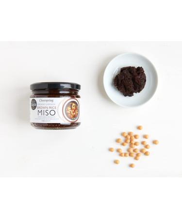 Clearspring - Organic Japanese Brown Rice Miso Paste - Unpasteurized - 300g - Buy Online on GoSupps.com