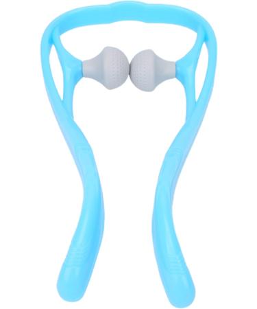 Verdant Touch Roller Neck Massage Tool | Manual Trigger Point Massager for Neck & Shoulders - Blue - Buy Online on GoSupps.com