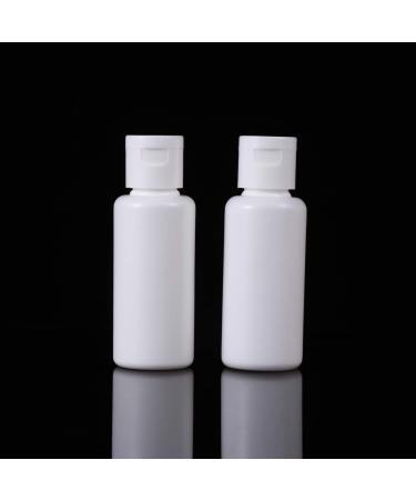 Minkissy 30pcs 30ml Refillable Plastic Travel Bottles - Empty Shampoo & Makeup Sample Bottles with Flip Lid - Ideal for Lotions & Liquids - Buy Online on GoSupps.com
