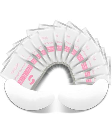 Hydrogel Eye Patch Eyelash Extension Supplies - Akissos 100 PCS Lash Extension Supplies Lift Tint Under Eye Pads Undereye Gel Patches Lint Free Professional Individual DIY Beauty Tool - 3nd Gen 100 Count (Pack of 1)