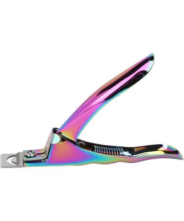 Nail Clippers U-Shaped Nail Tip Cutter DIY Trimming Stainless Steel Nail Tip Groomer Portable Artificial Nail Cutter for Home Beauty Salon (Acouto7w58vuayc3-11) - Buy Online on GoSupps.com