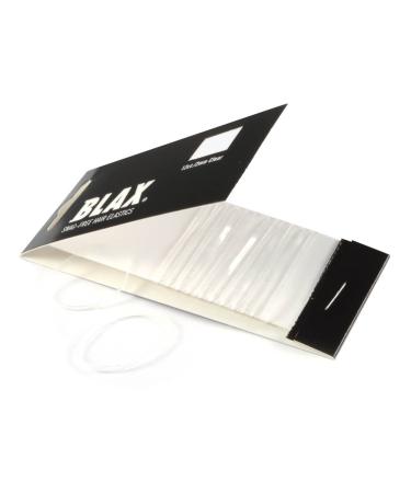 BLAX Clear Snag-Free Hair Elastics - 12ct - 2mm