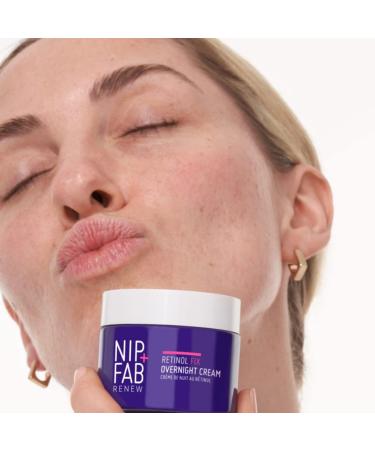 Nip+Fab Retinol Fix 3% Overnight Cream - Youth-Boosting Formula for Renewed Skin and Fine Line Reduction - Buy Online on GoSupps.com