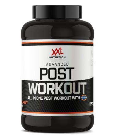 XXL Nutrition - Advanced Post Workout - Vitargo BCAA amino acids glutamine arginine & minerals - Tropical Fruit - 1050 grams of tropical fruits 1.05 kg (1 Pack)