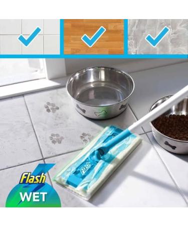 Flash Speedmop Wet Cloth Refills Floor Cleaner Wild Orchid x2 12 count (2x12) 24 12 count (Pack of 2) - Buy Online on GoSupps.com