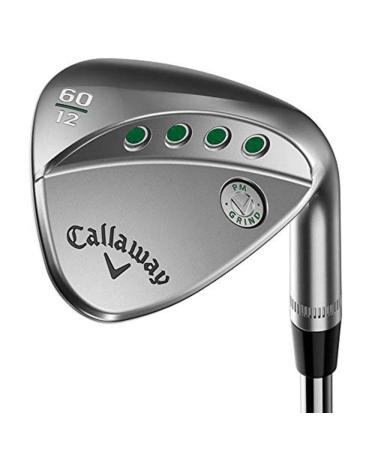 Callaway Golf 2019 PM Grind Wedge Left 56 degree loft, 14 degree bounce Chrome