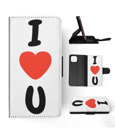 Protective case for Apple iPhone 14 Plus "I love you"